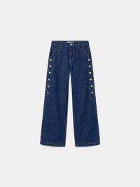 Klassische Jeans mit weitem Bein