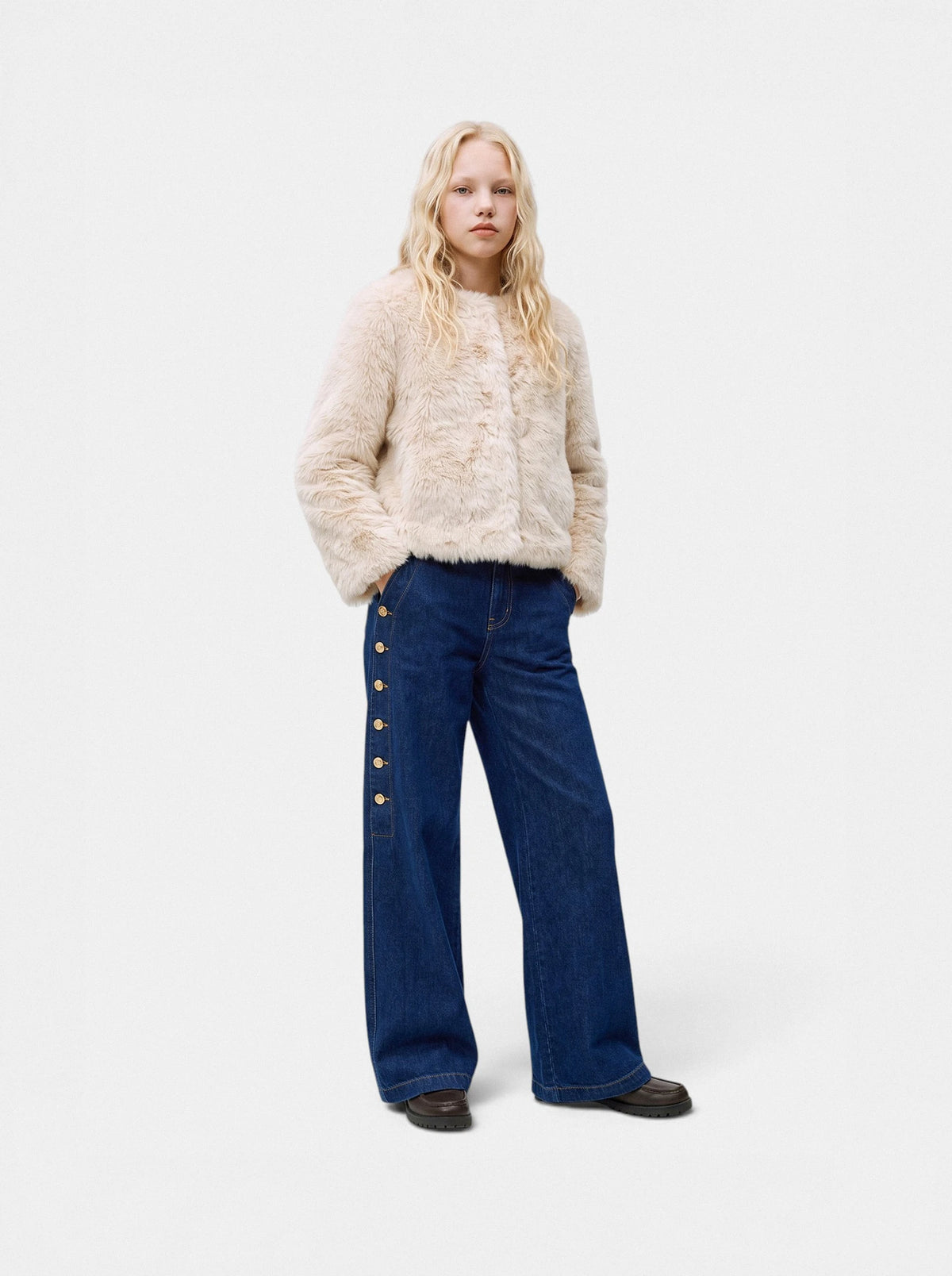 Wide Leg Classic Jeans