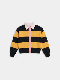 Striped Chunky Cardigan