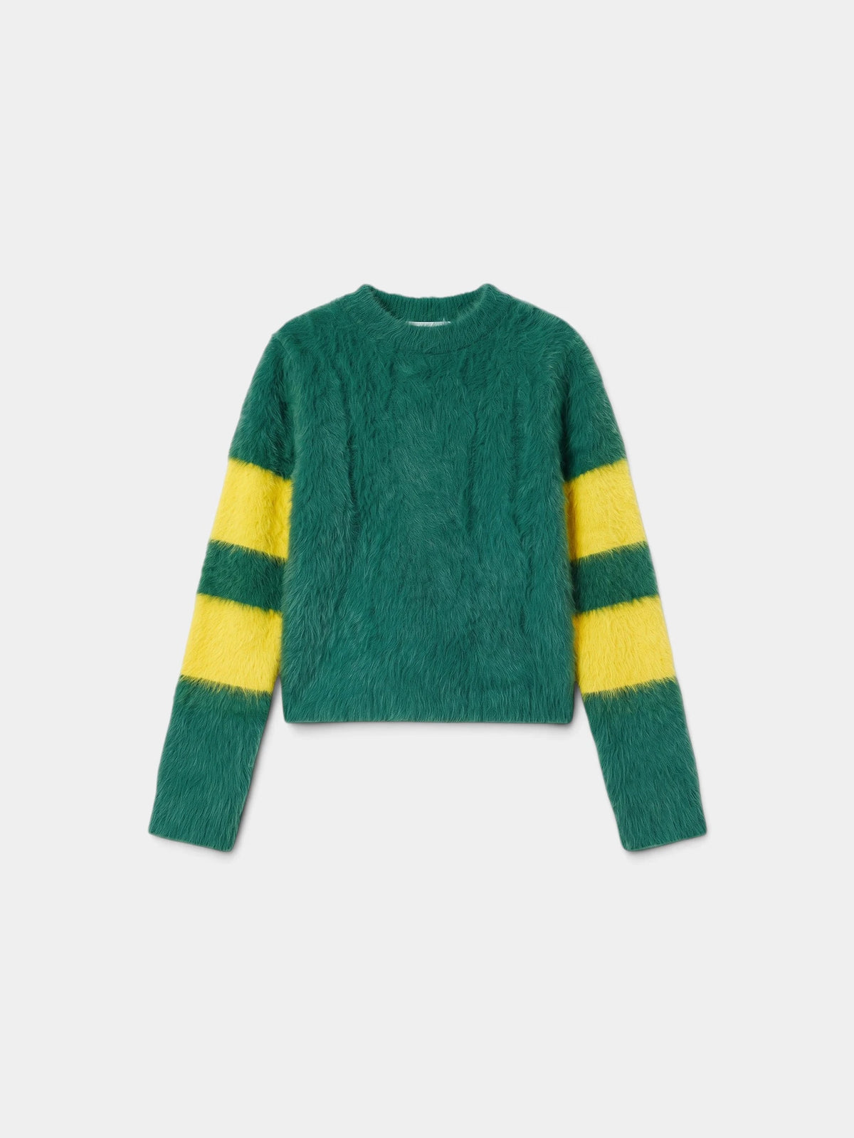 Striped Fuzzy Sweater