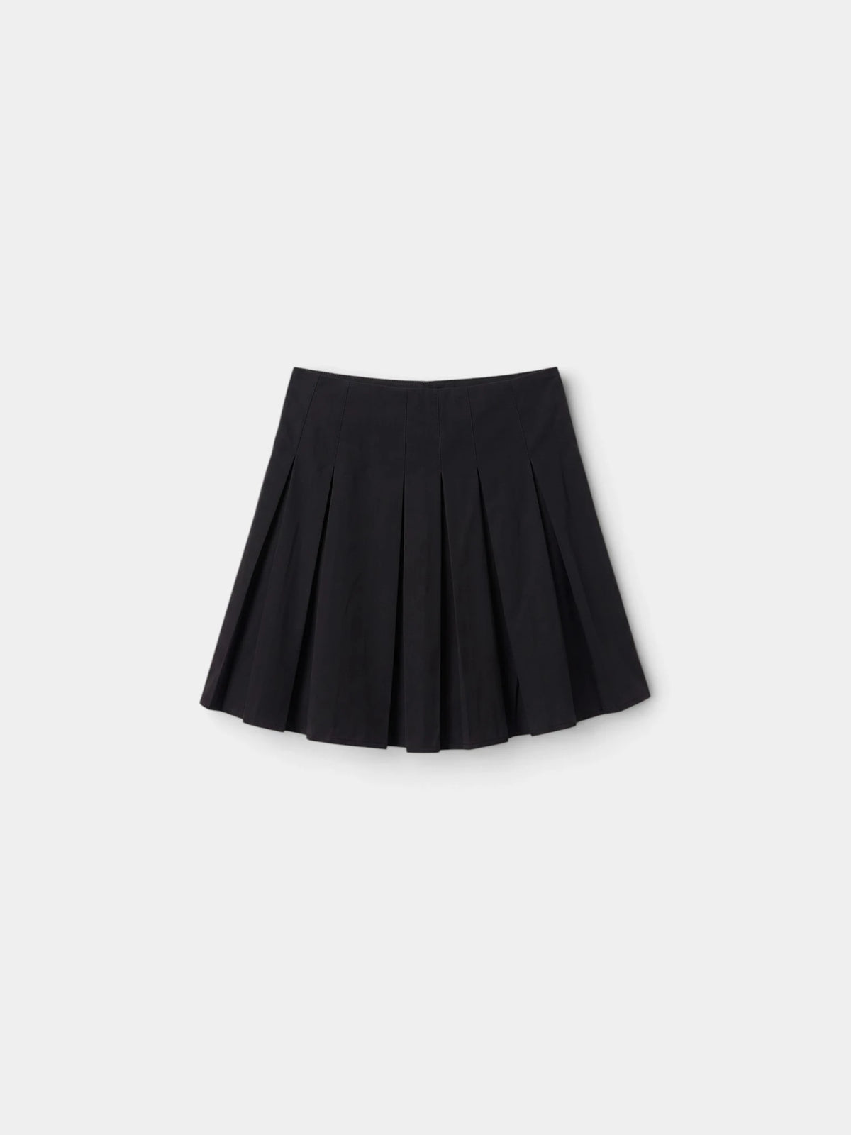 Pleated Mini Skirt