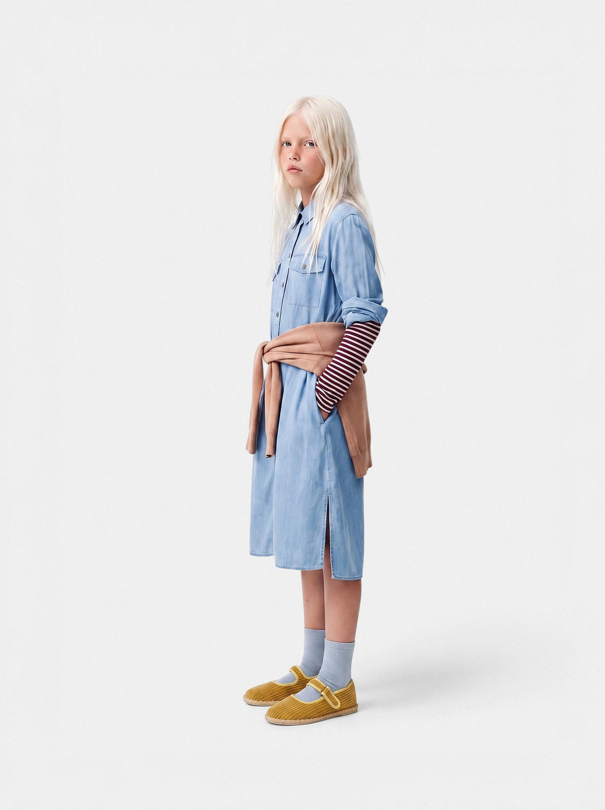Denim Shirt Dress